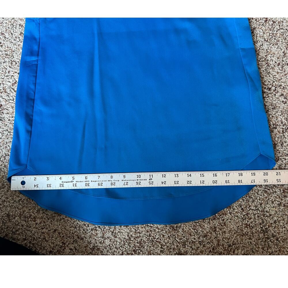 Banana Republic Tank/Shell, Small, Blue, Lightweight, Office, Sleeveless - Picture 4 of 8